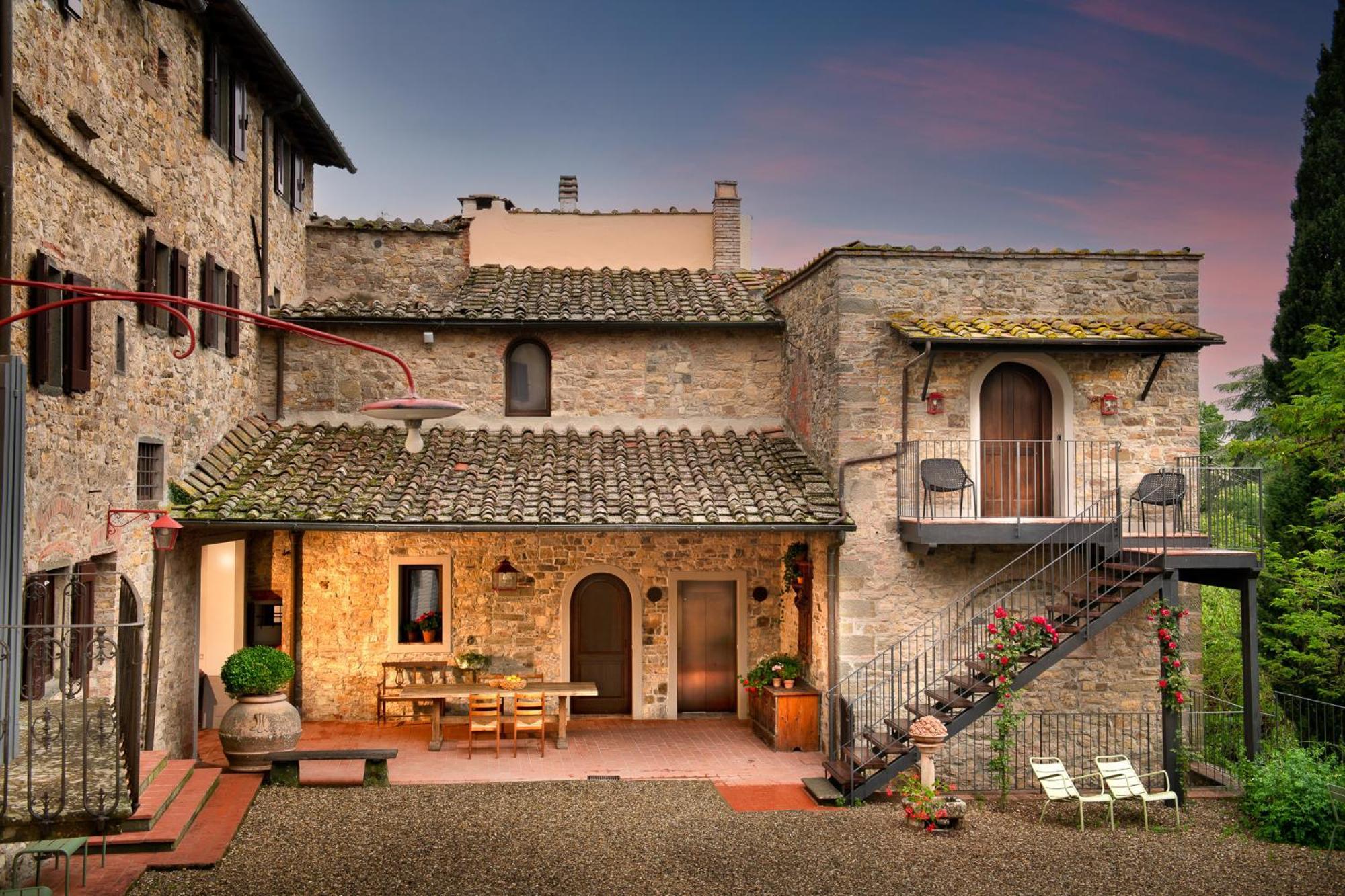 La Pensione Di Vignamaggio Panzano in Chianti Exterior foto