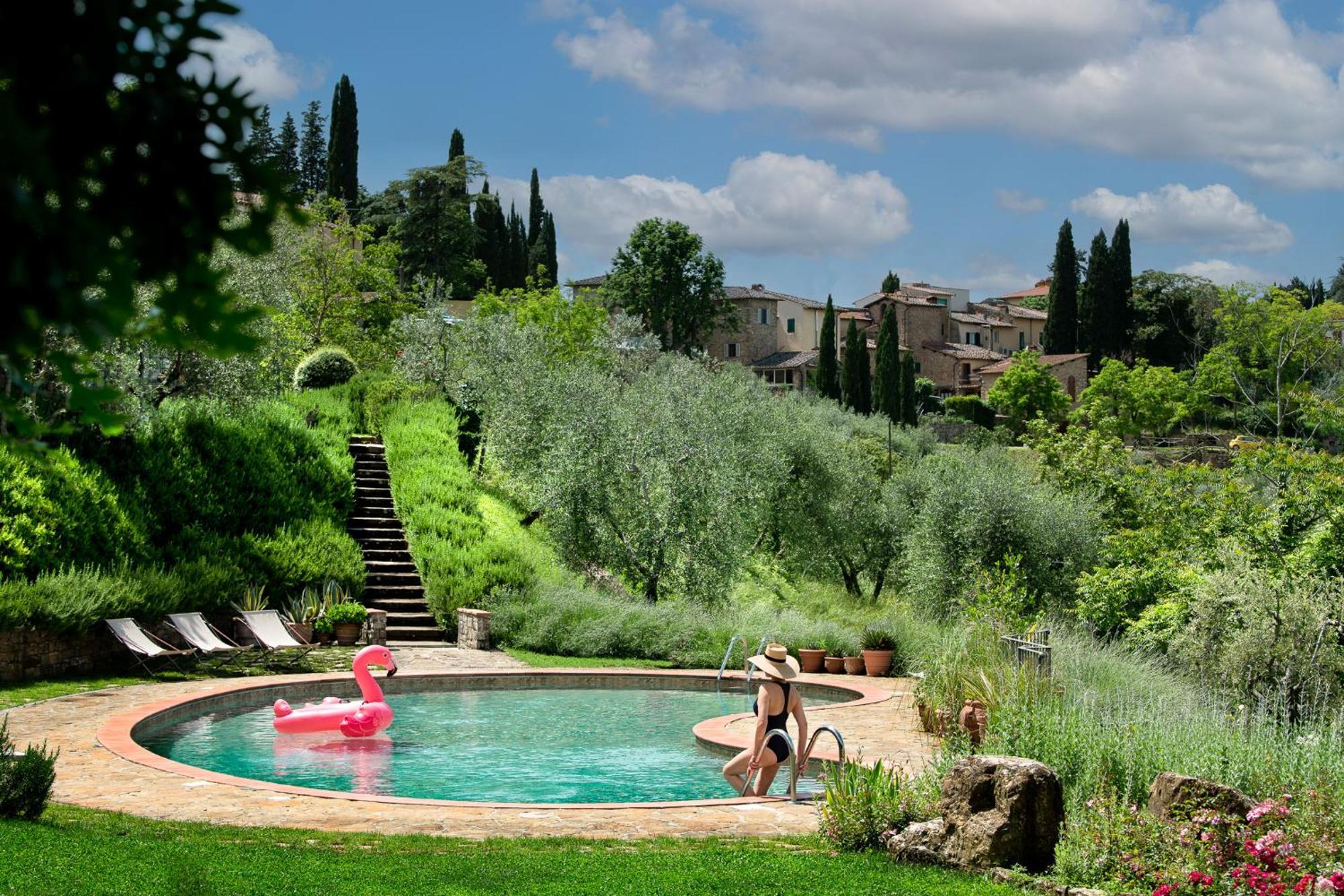 La Pensione Di Vignamaggio Panzano in Chianti Exterior foto